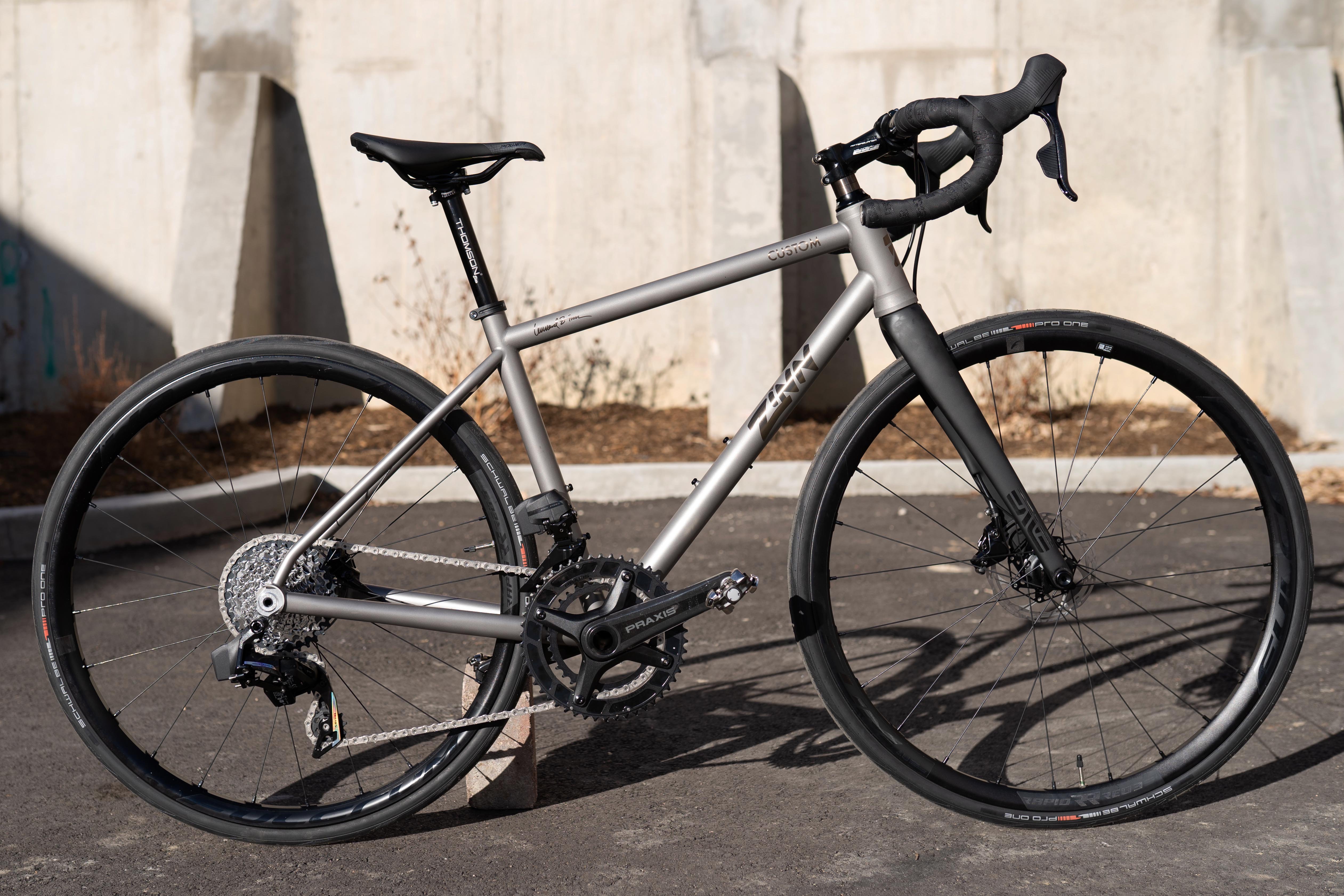 Titanium Road bike tina chao